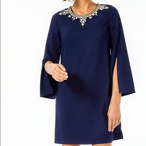 Lilly Pulitzer Anastasia Stretch Dress, Navy, 6